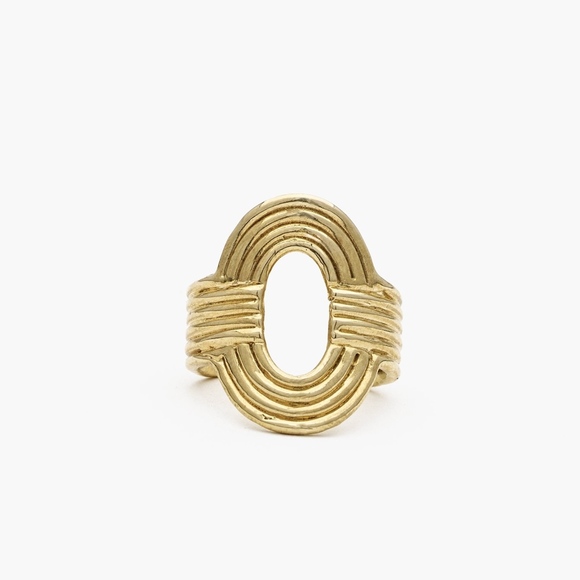 Aalto Ring Brass Odette NY Brand New - Picture 3 of 4